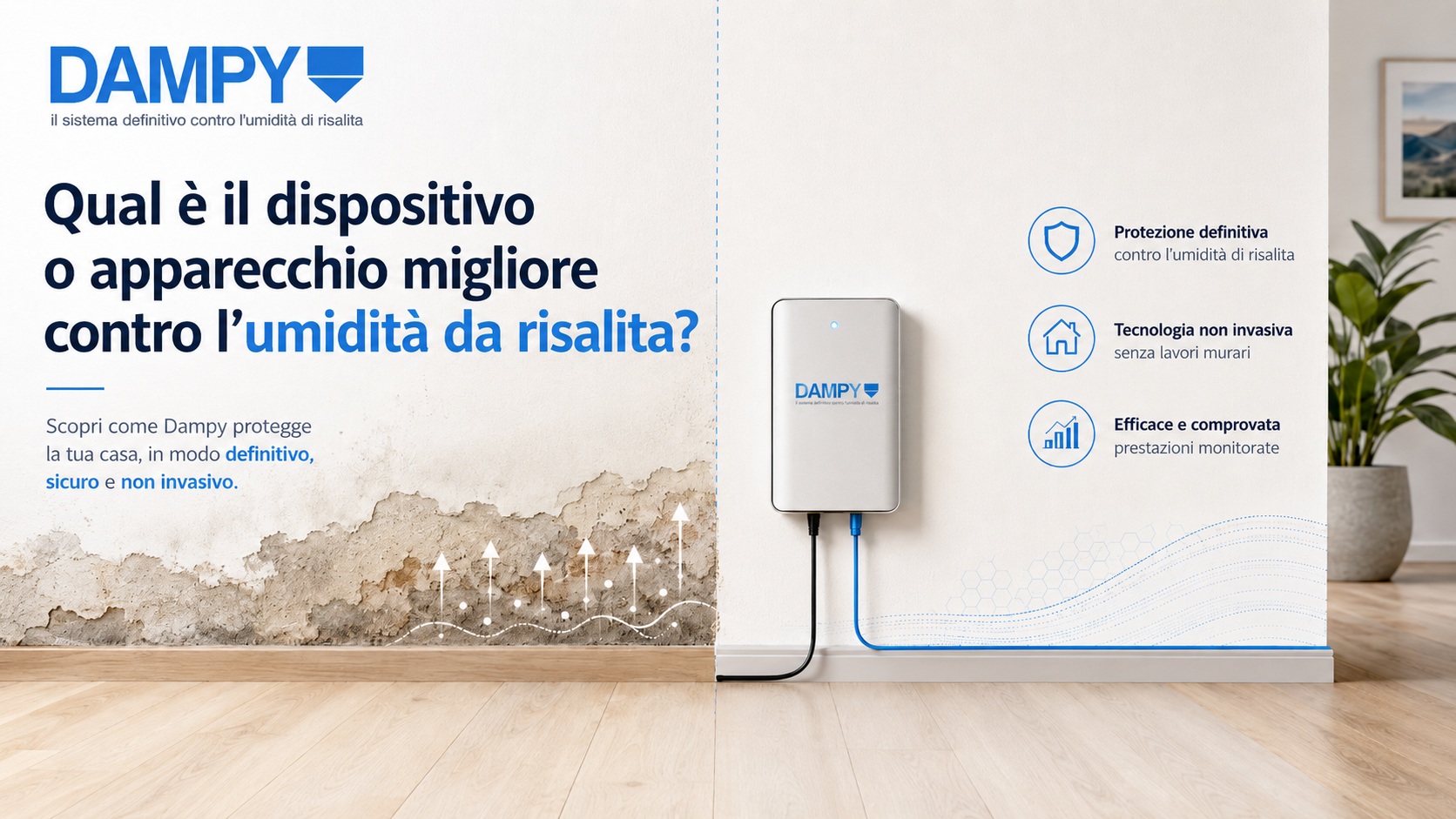 Qual è il dispositivo o apparecchio migliore contro l’umidità da risalita?
