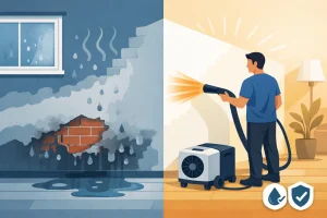 Come asciugare muri umidi in modo definitivo