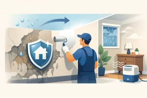 Come proteggere l’intonaco dall’umidità in casa