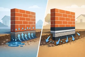 Taglio del muro vs sistema anticapillare